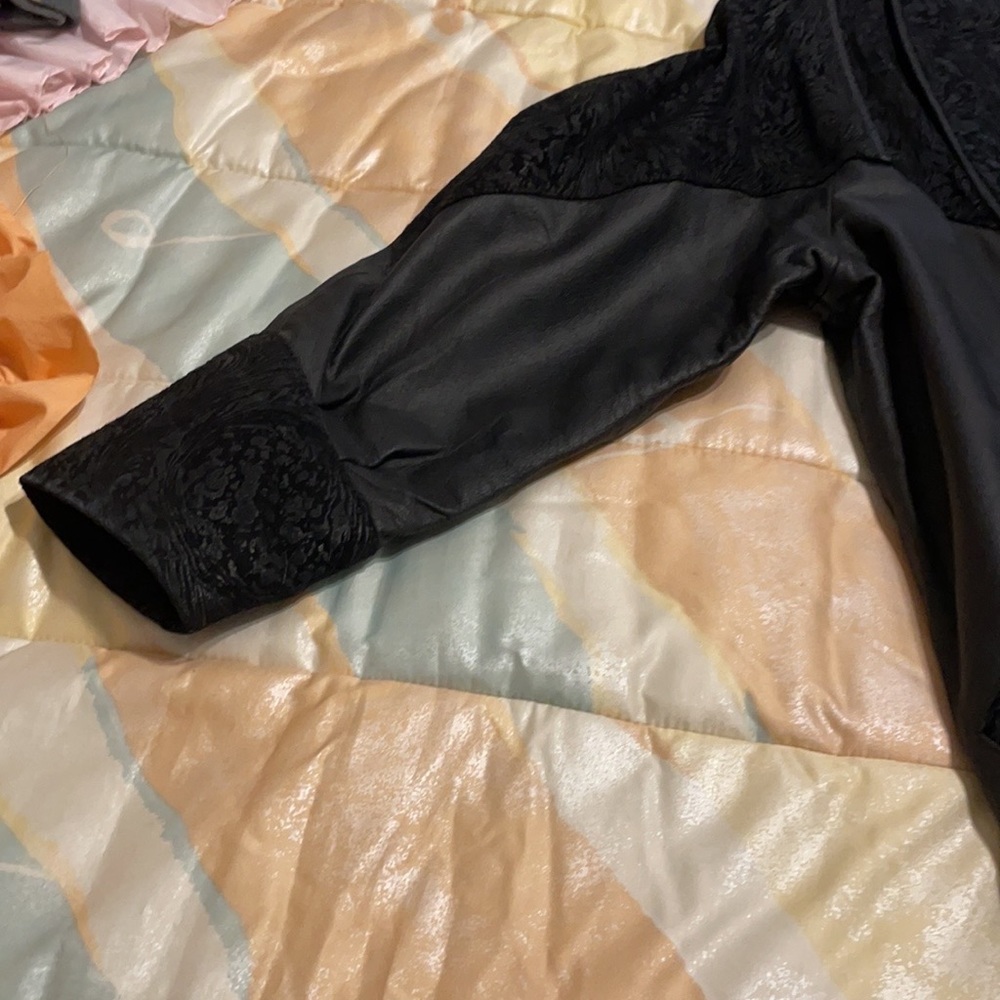 Leather jacket for lady